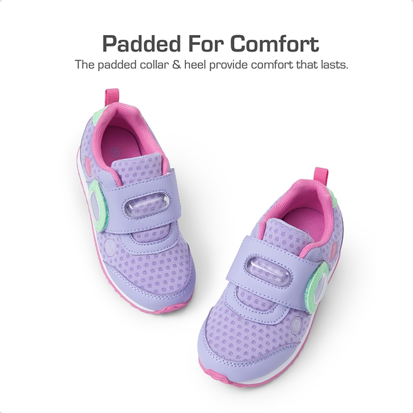 [Storybook Captain] Kids Hook and Loop Sneakers - PURPLE - 2